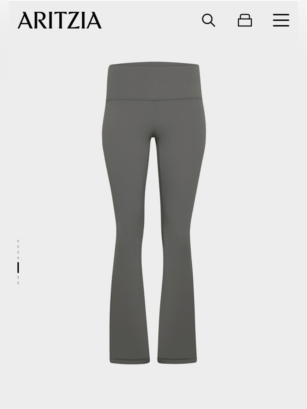 Aritzia butter flare leggings